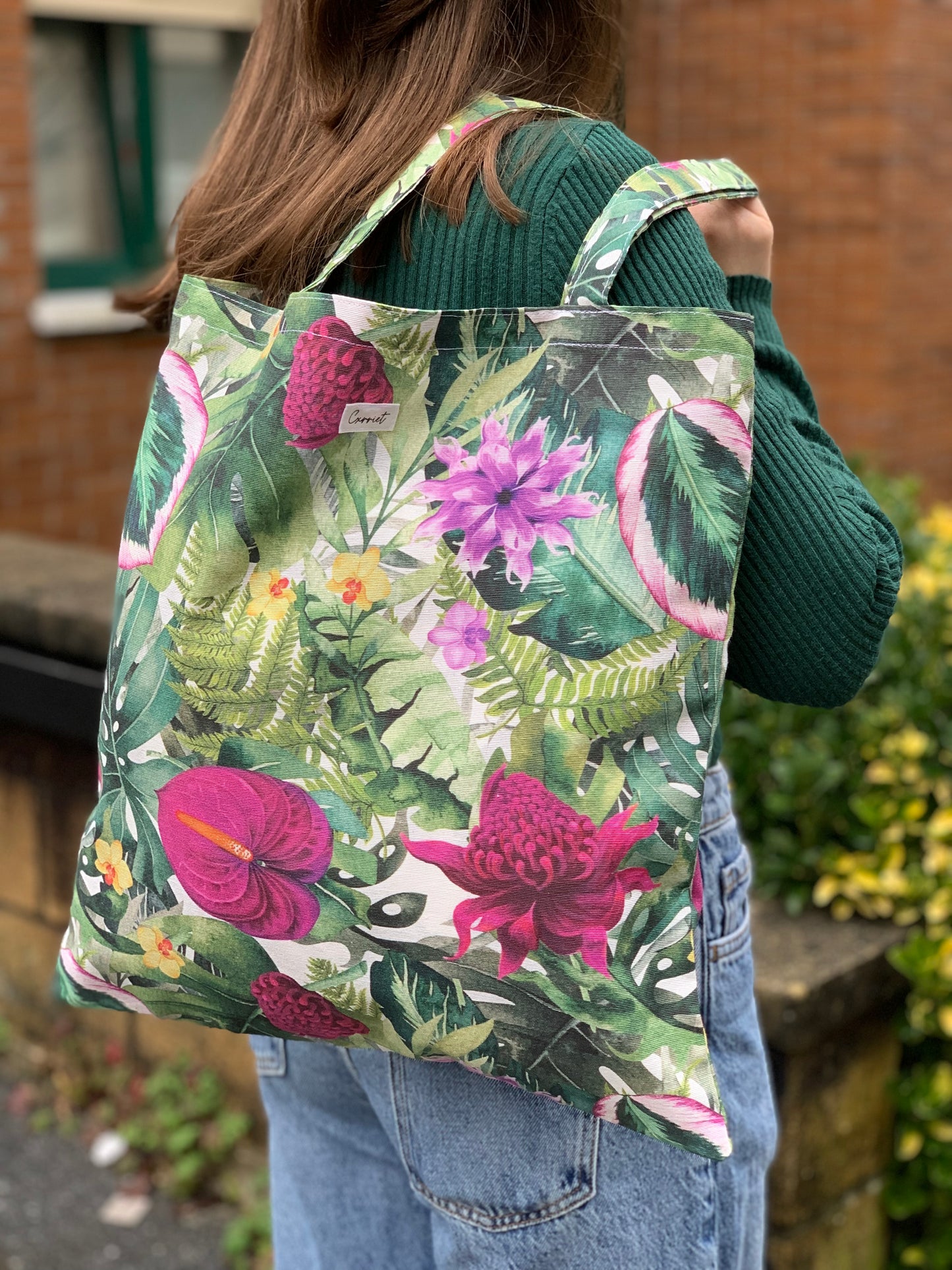 Bolsa Tote plantas