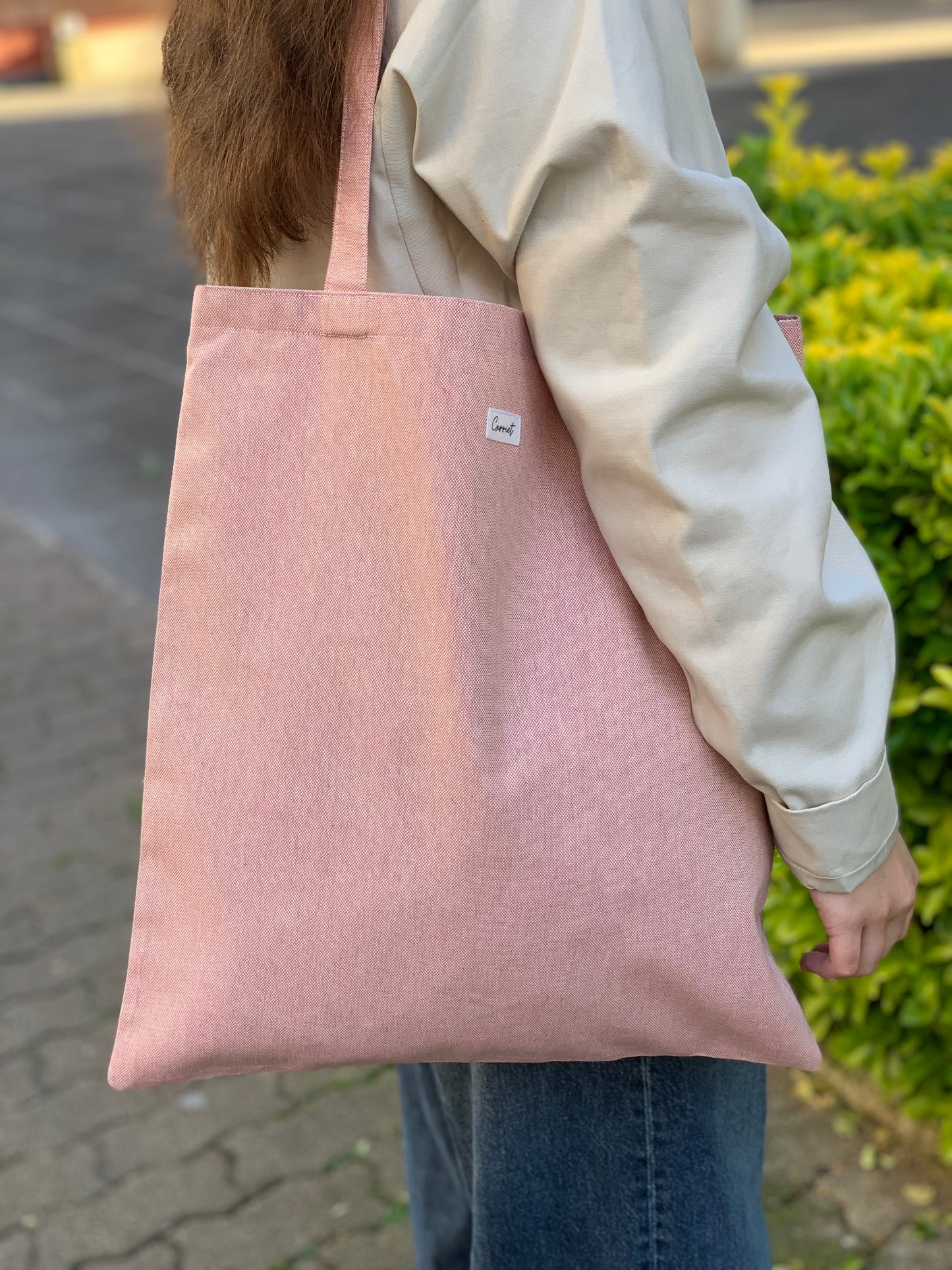 Bolsa Tote rosa