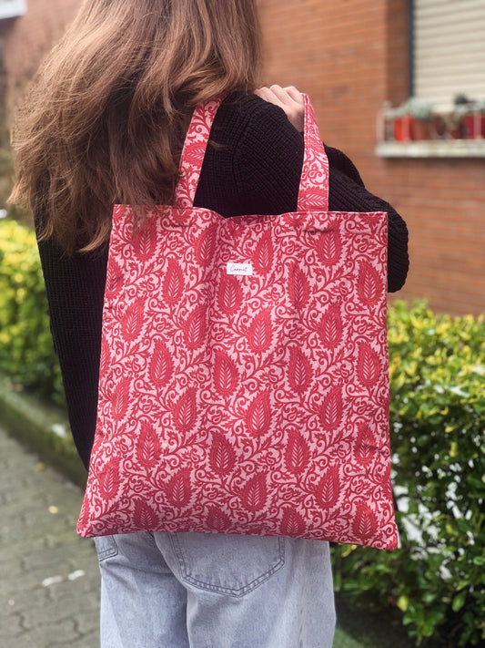 Bolsa Tote rosa