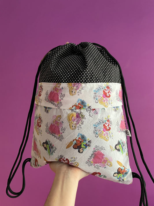 Mochila cuerdas princesas Disney