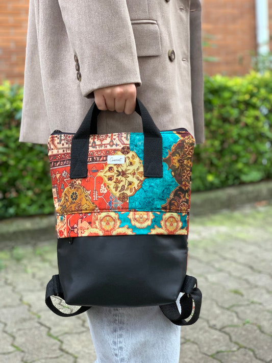 Mochila mini estampado