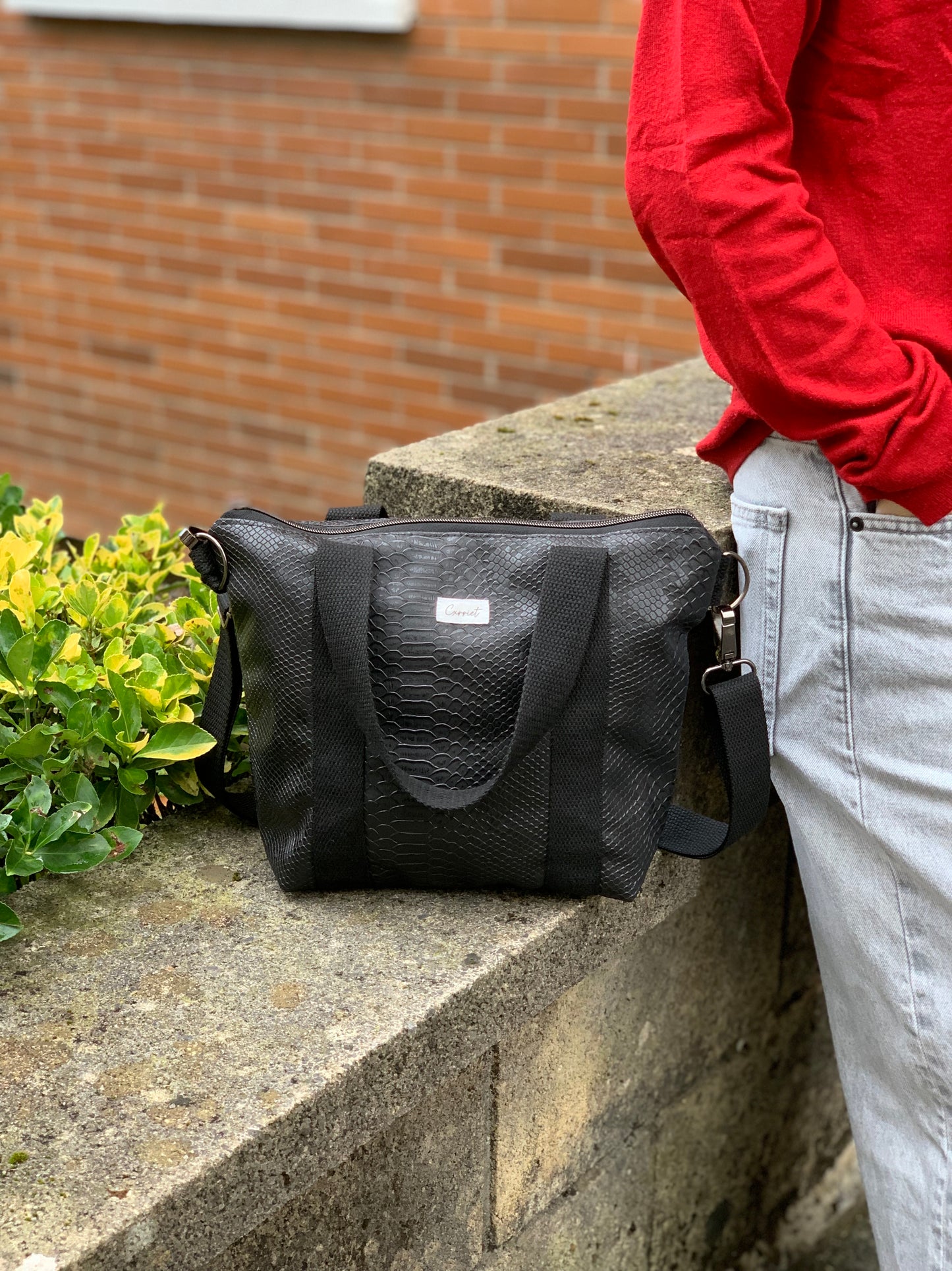Bolso Yogui mini negro