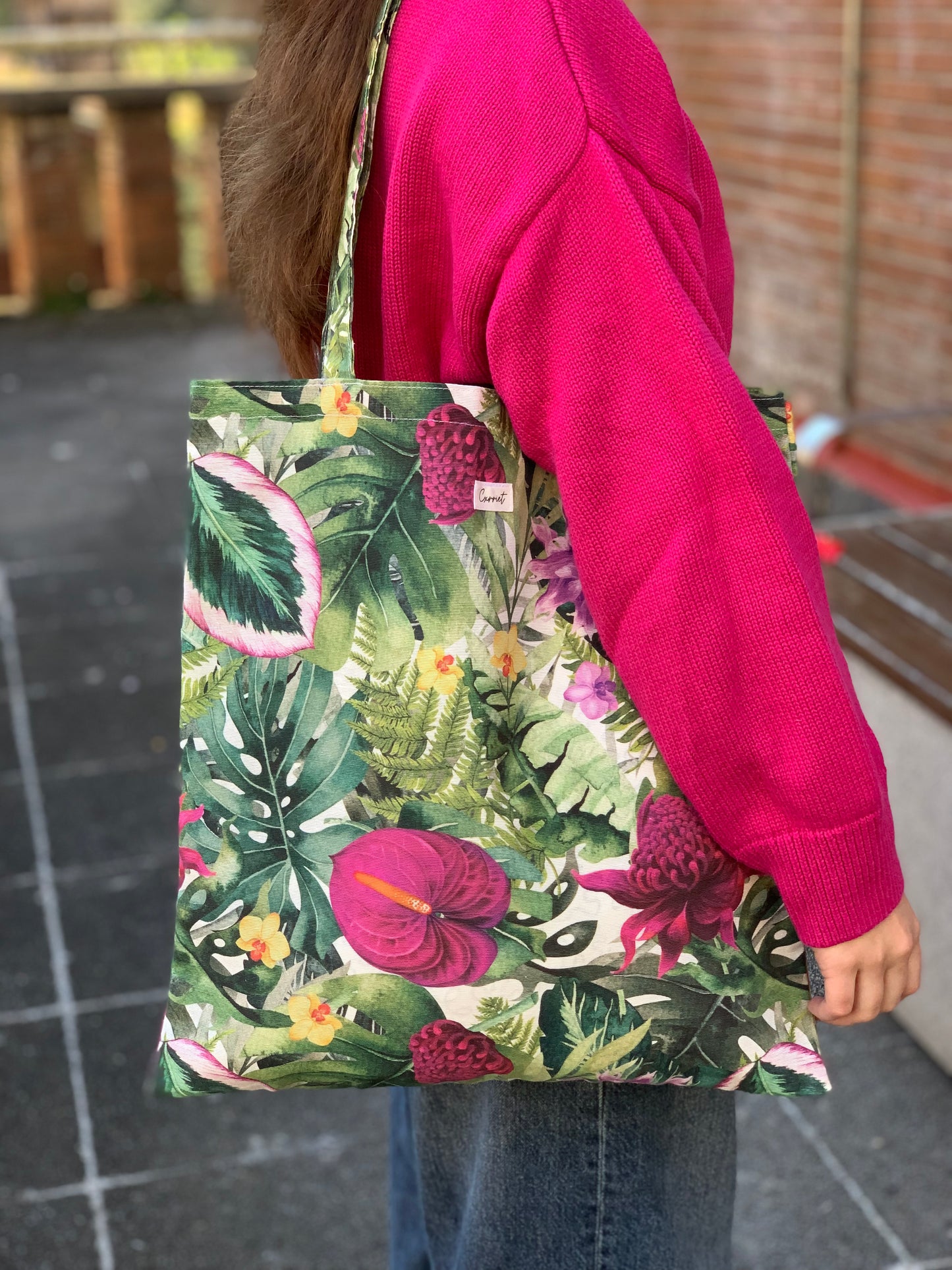 Bolsa Tote plantas