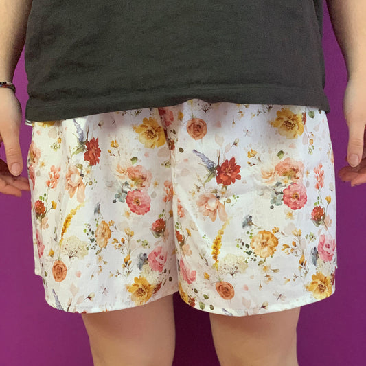 Short rosas talla S